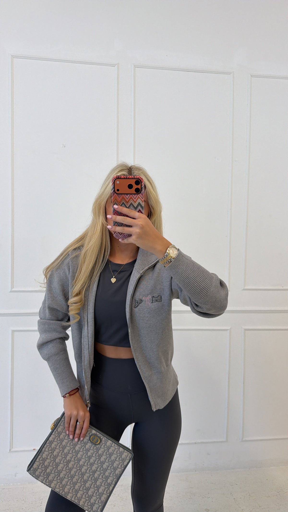 3 icon grey cardigan 🩶￼