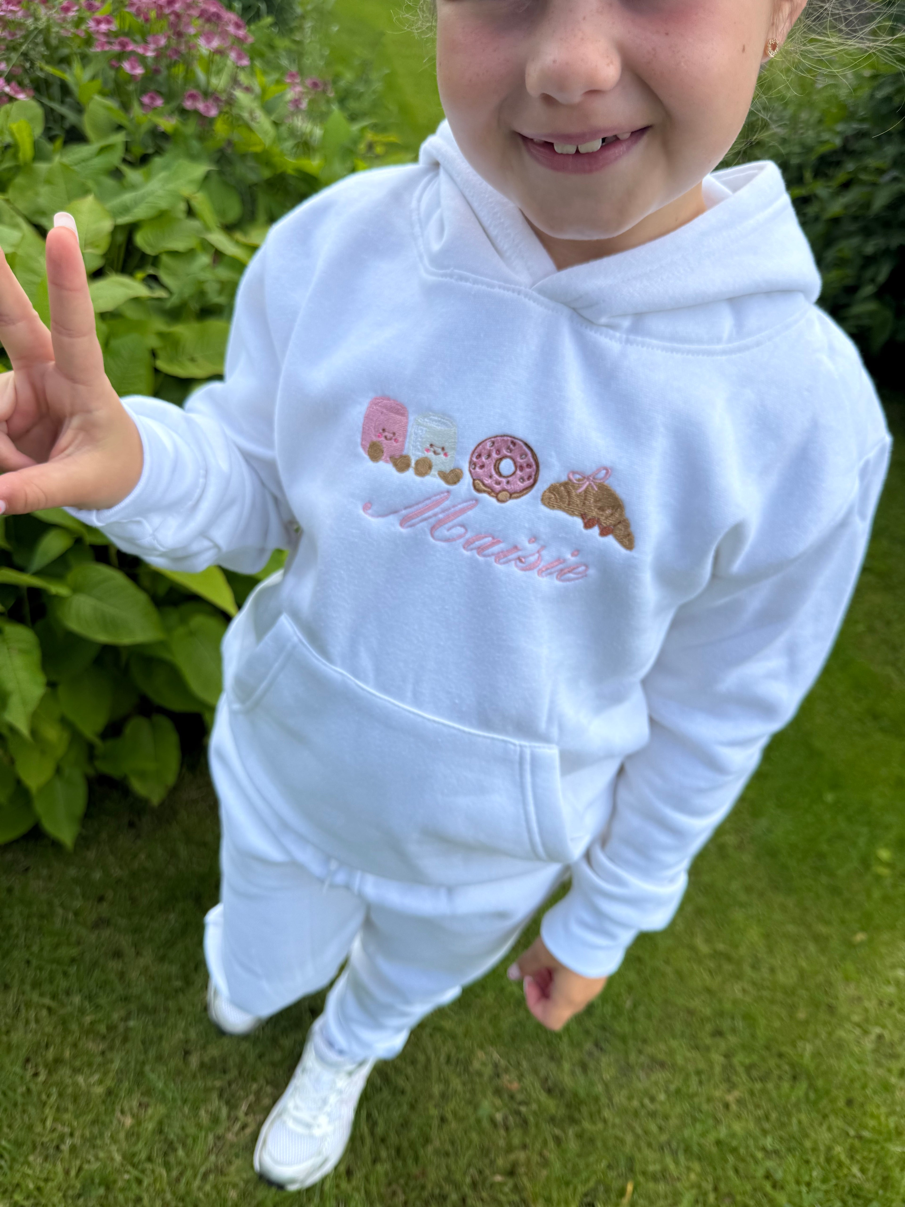 Kids jelly cat tracksuit🧸🌴🫶🏽