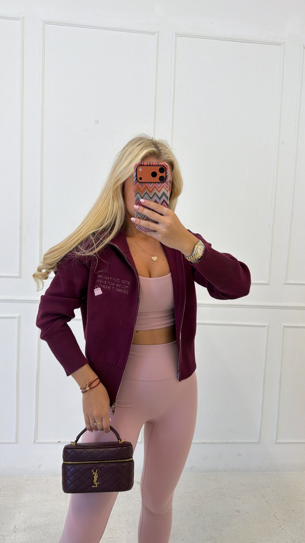 Stop copying me cardigan💗🤫🎀