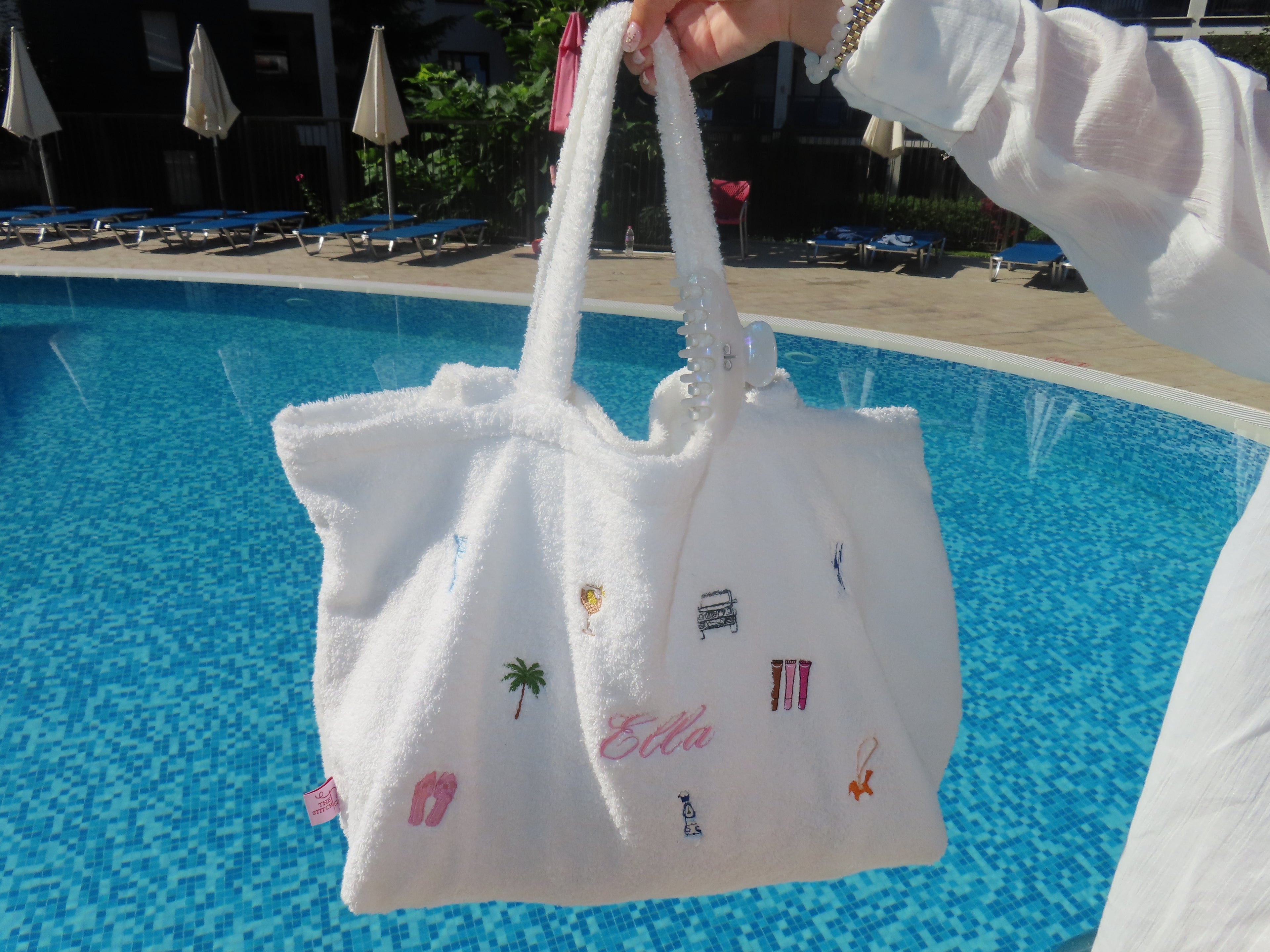 Crazy Terry towelling bag (preorder shipping date 28th)