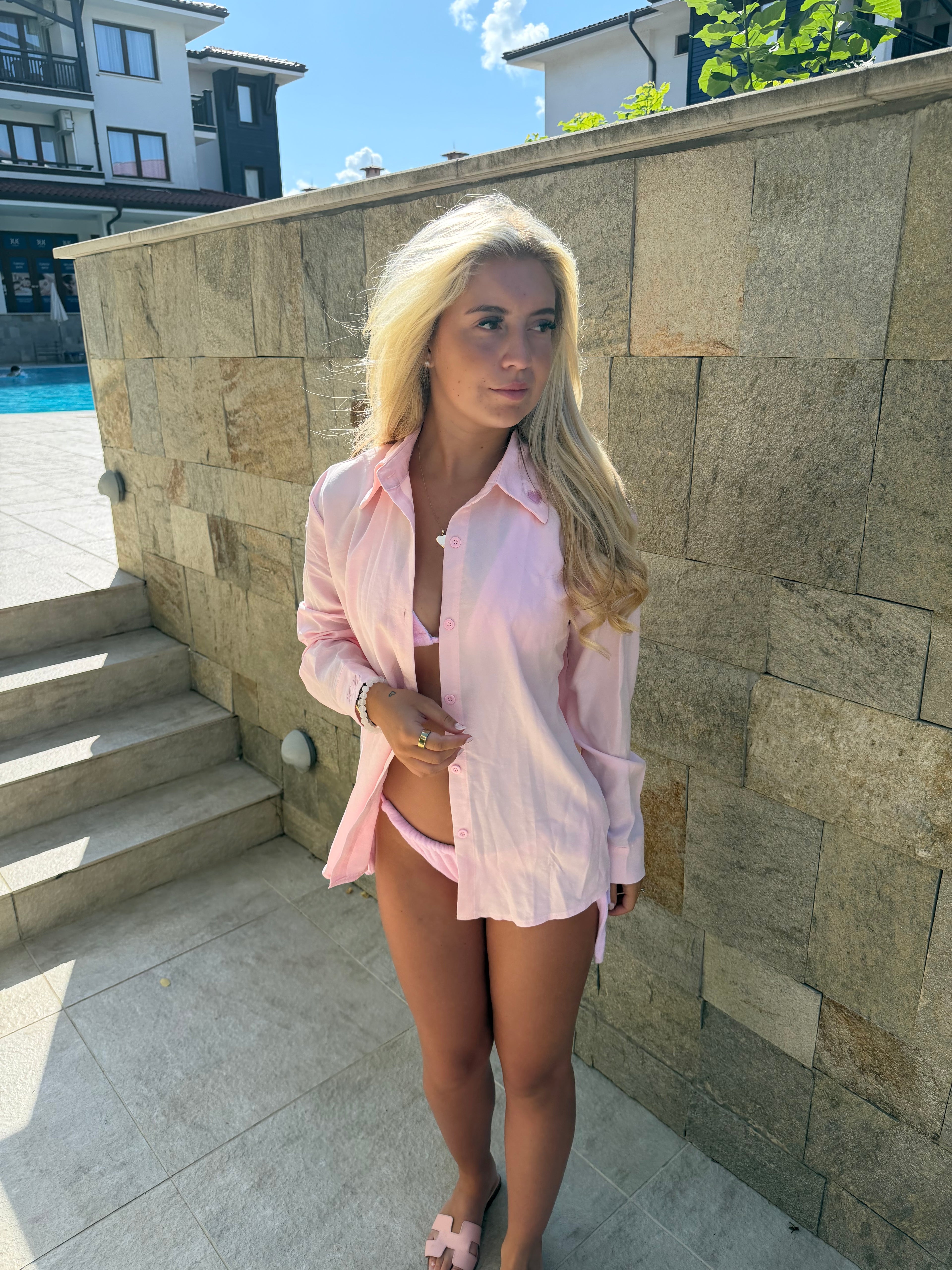 Personalised beach short set💗🌴✌🏼