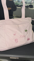 Pink palm bag 🫶🏽🌴💖