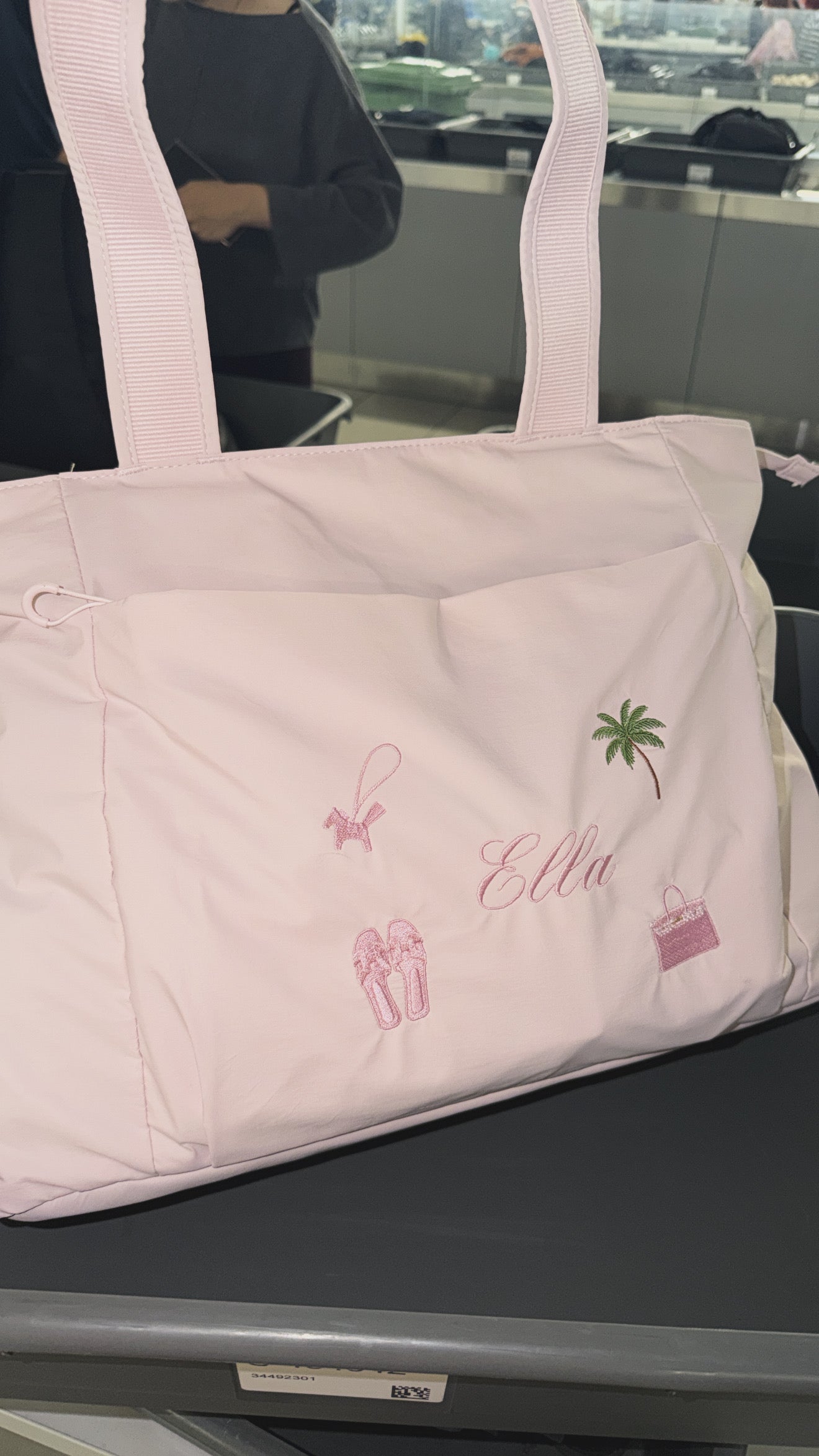 Pink palm bag 🫶🏽🌴💖