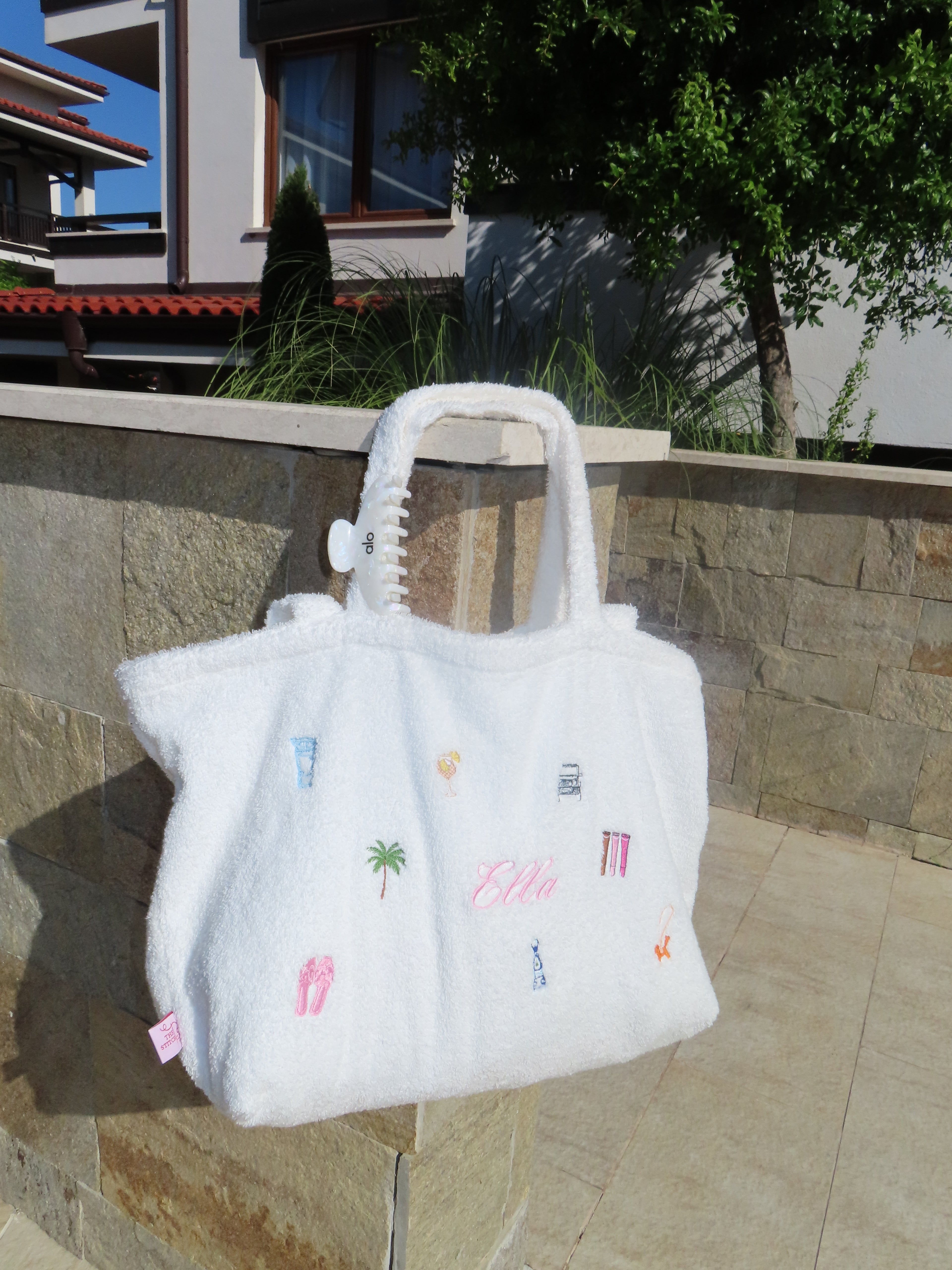 Crazy Terry towelling bag (preorder shipping date 28th)