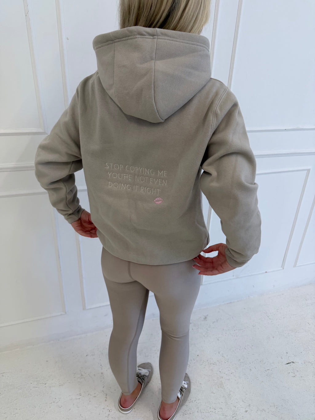 Stop copying me hoodie 💋