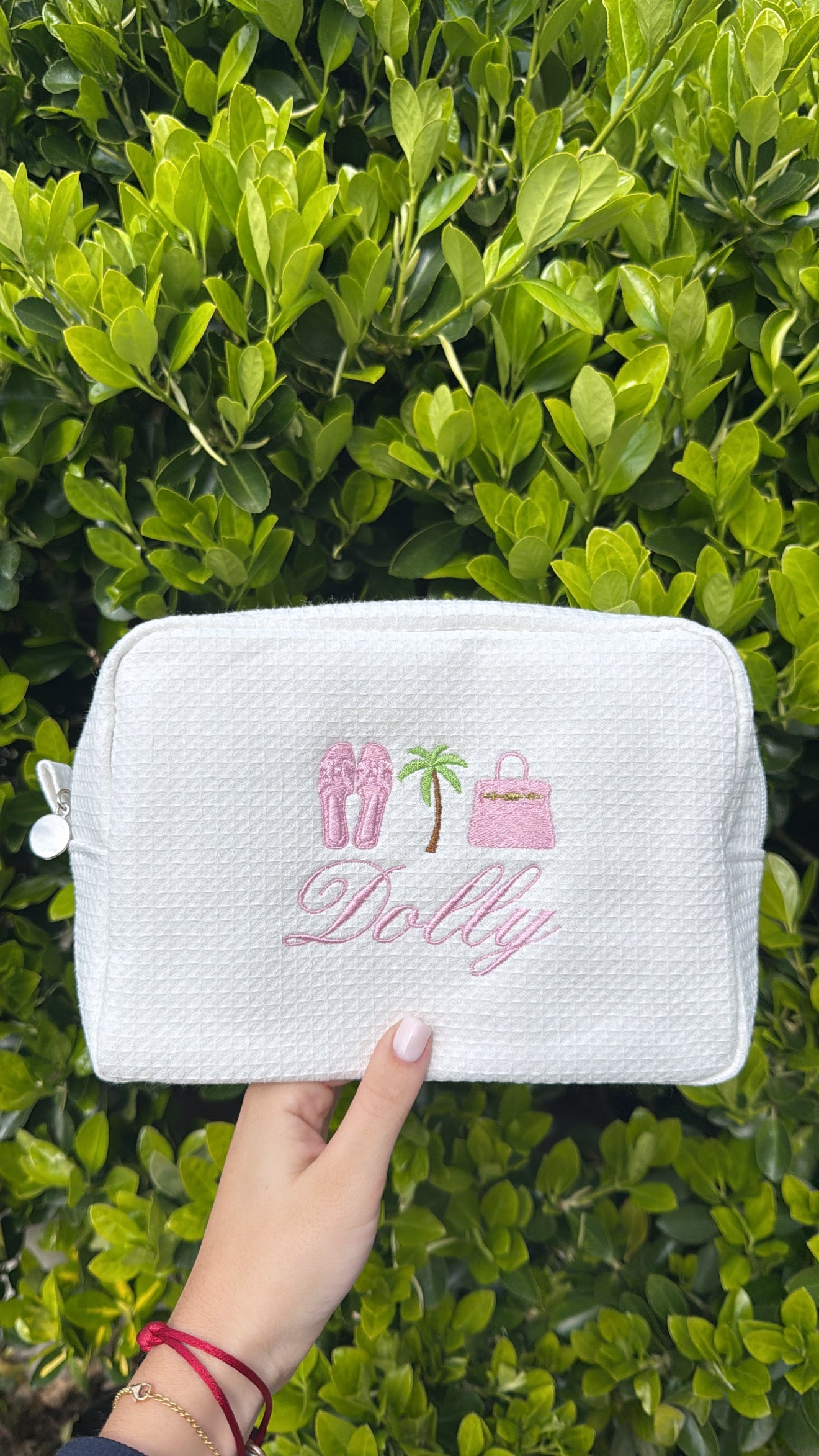 Pink palm tree pouch🌴💕
