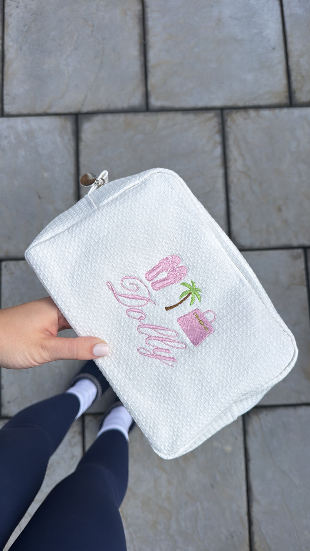 Pink palm tree pouch🌴💕