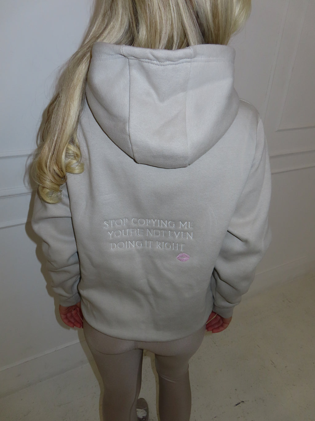 Stop copying me hoodie 💋