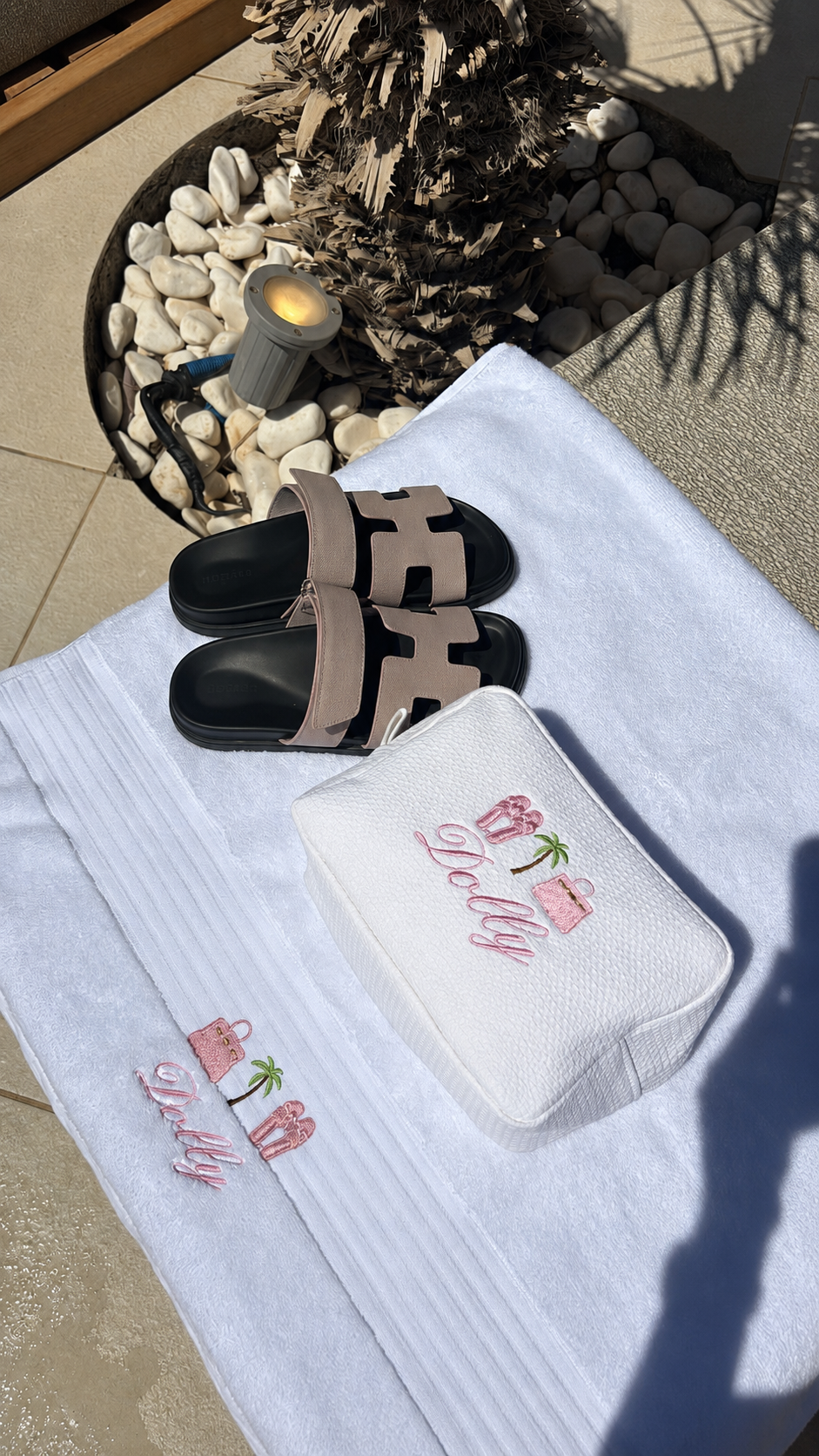 Personalise beach towel 🌴🩷