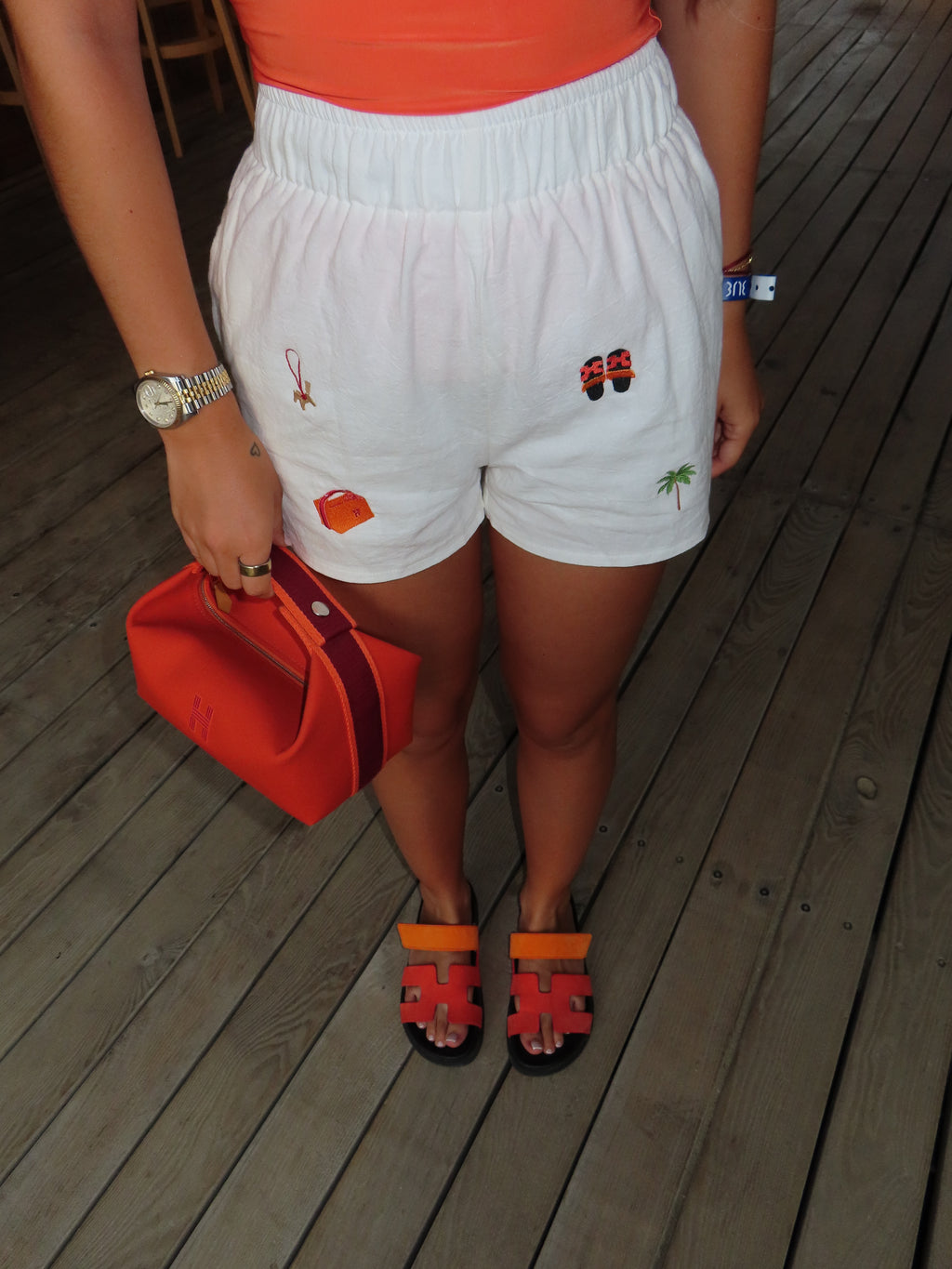 Orange palm shorts 🍊🌴✌🏼