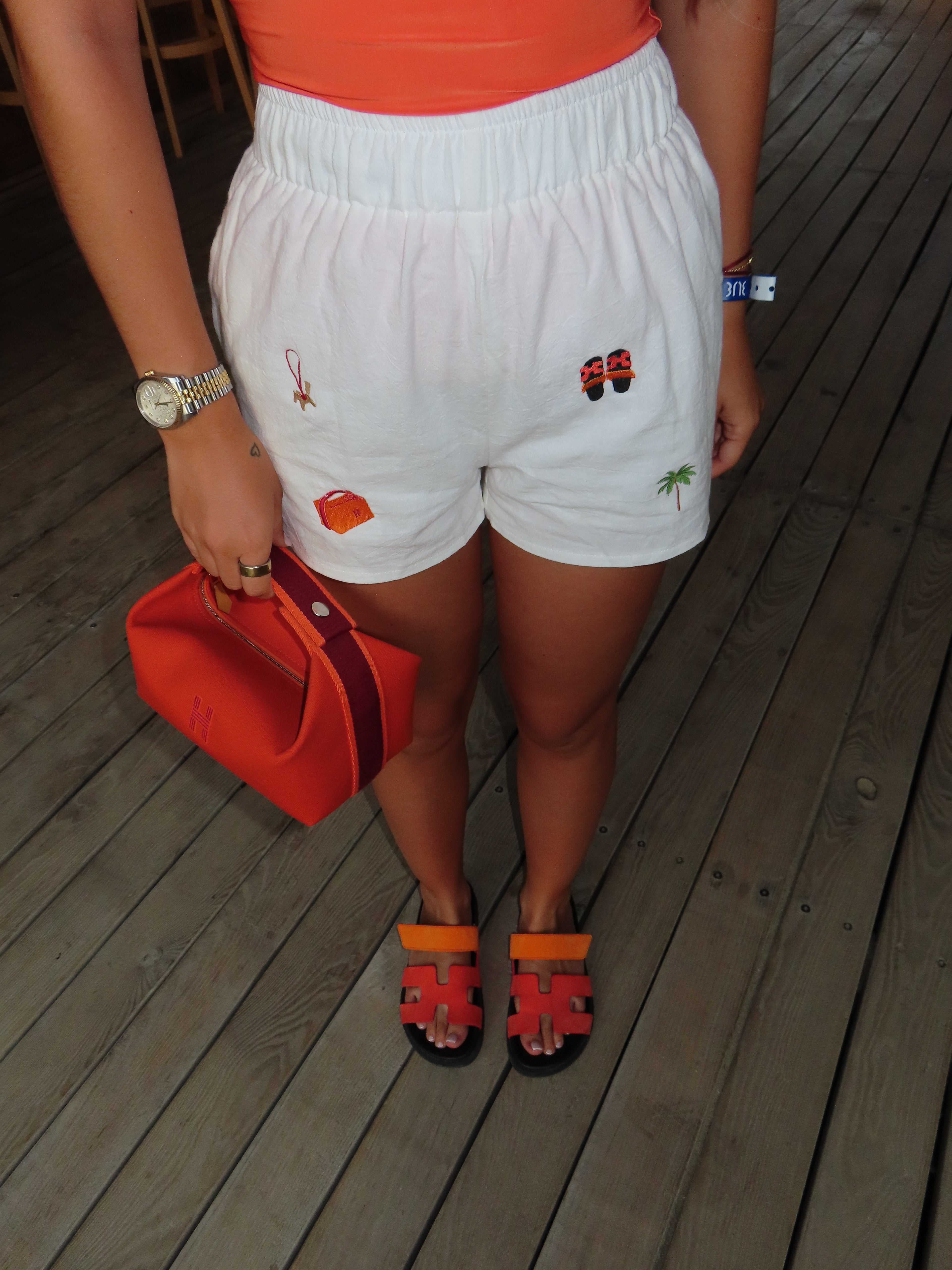 Orange palm shorts 🍊🌴✌🏼