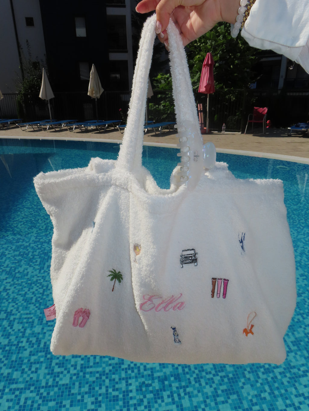 Crazy Terry towelling bag (preorder shipping date 28th)