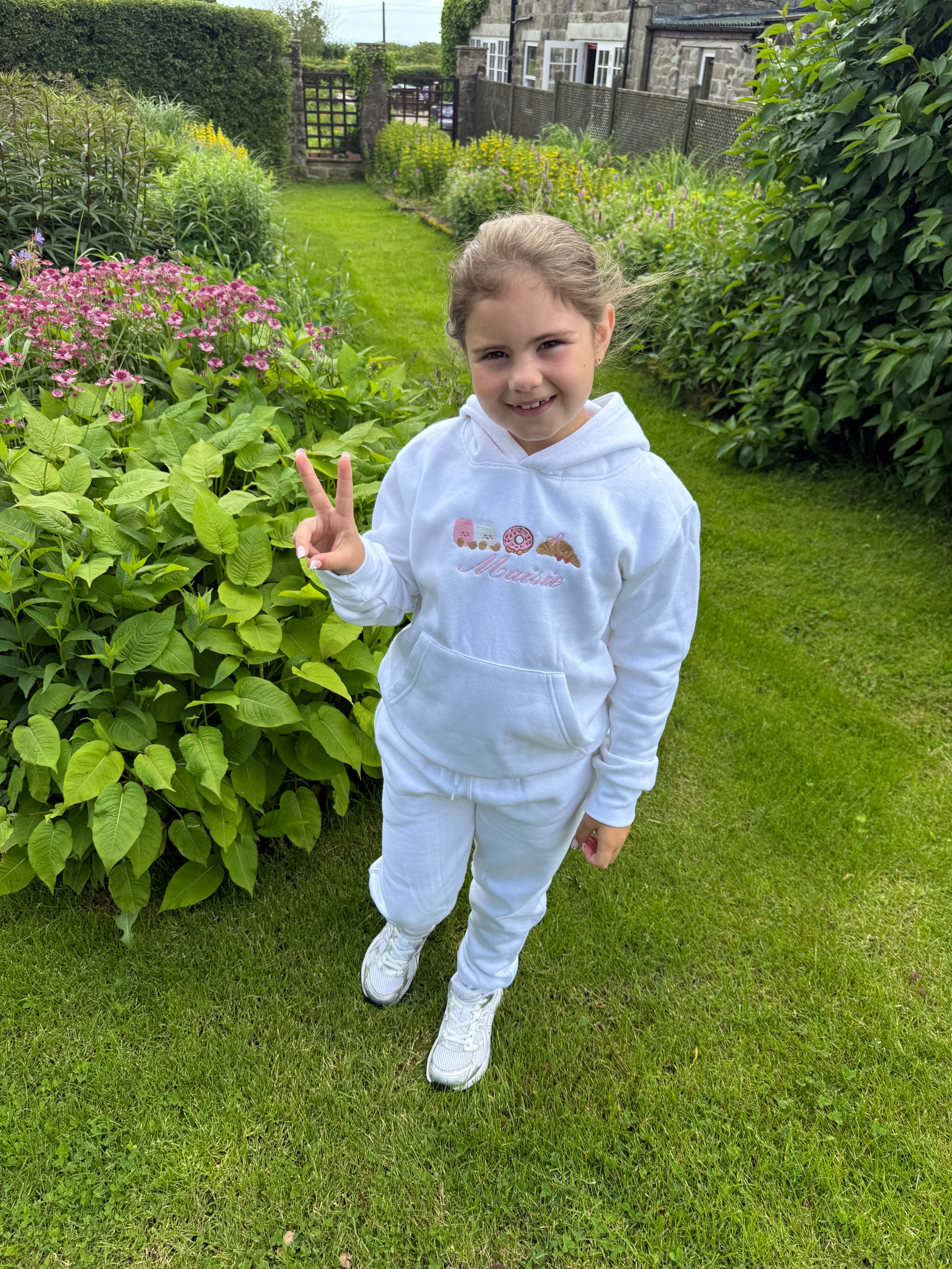 Kids jelly cat tracksuit🧸🌴🫶🏽