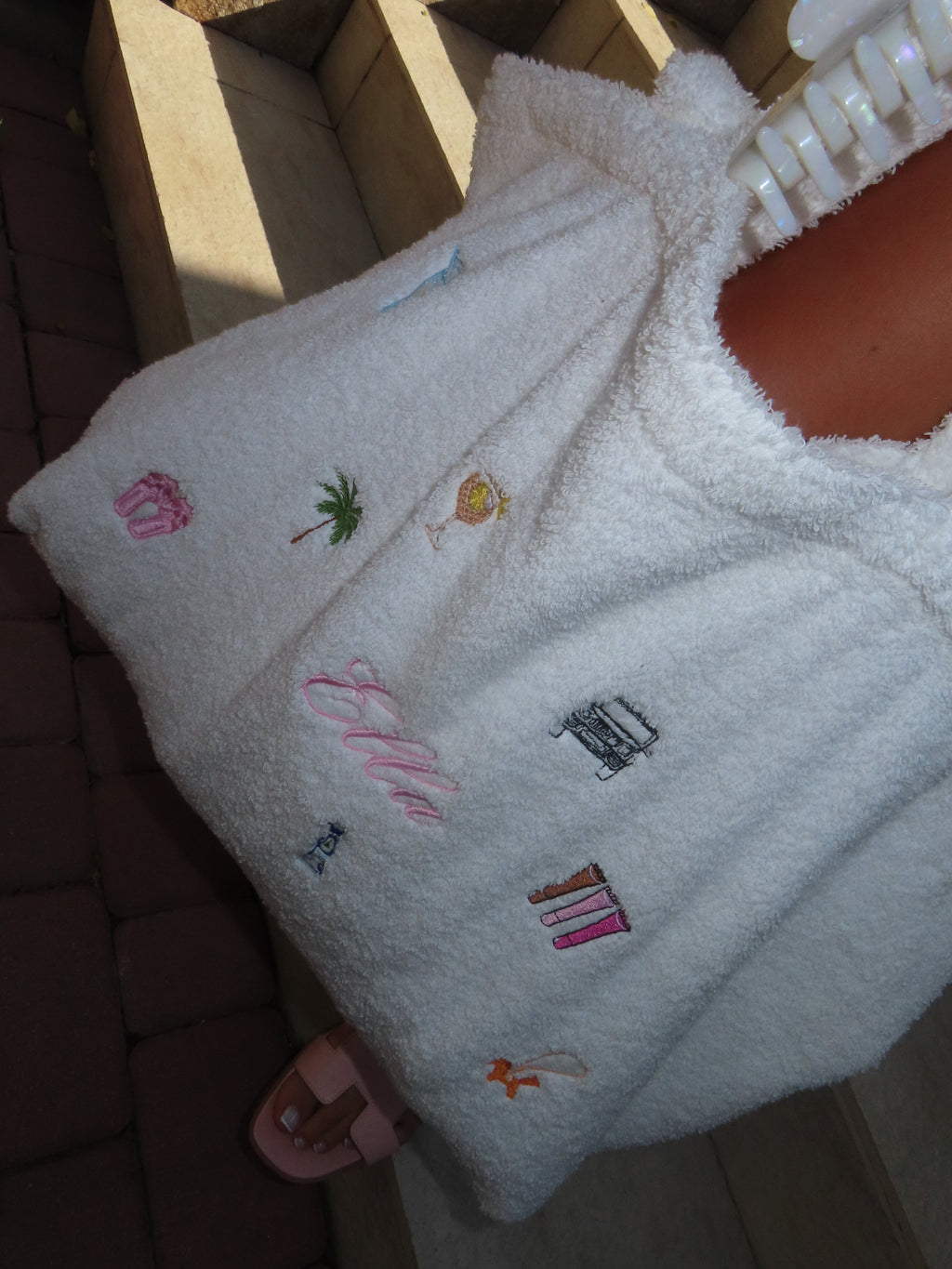 Crazy Terry towelling bag (preorder shipping date 28th)