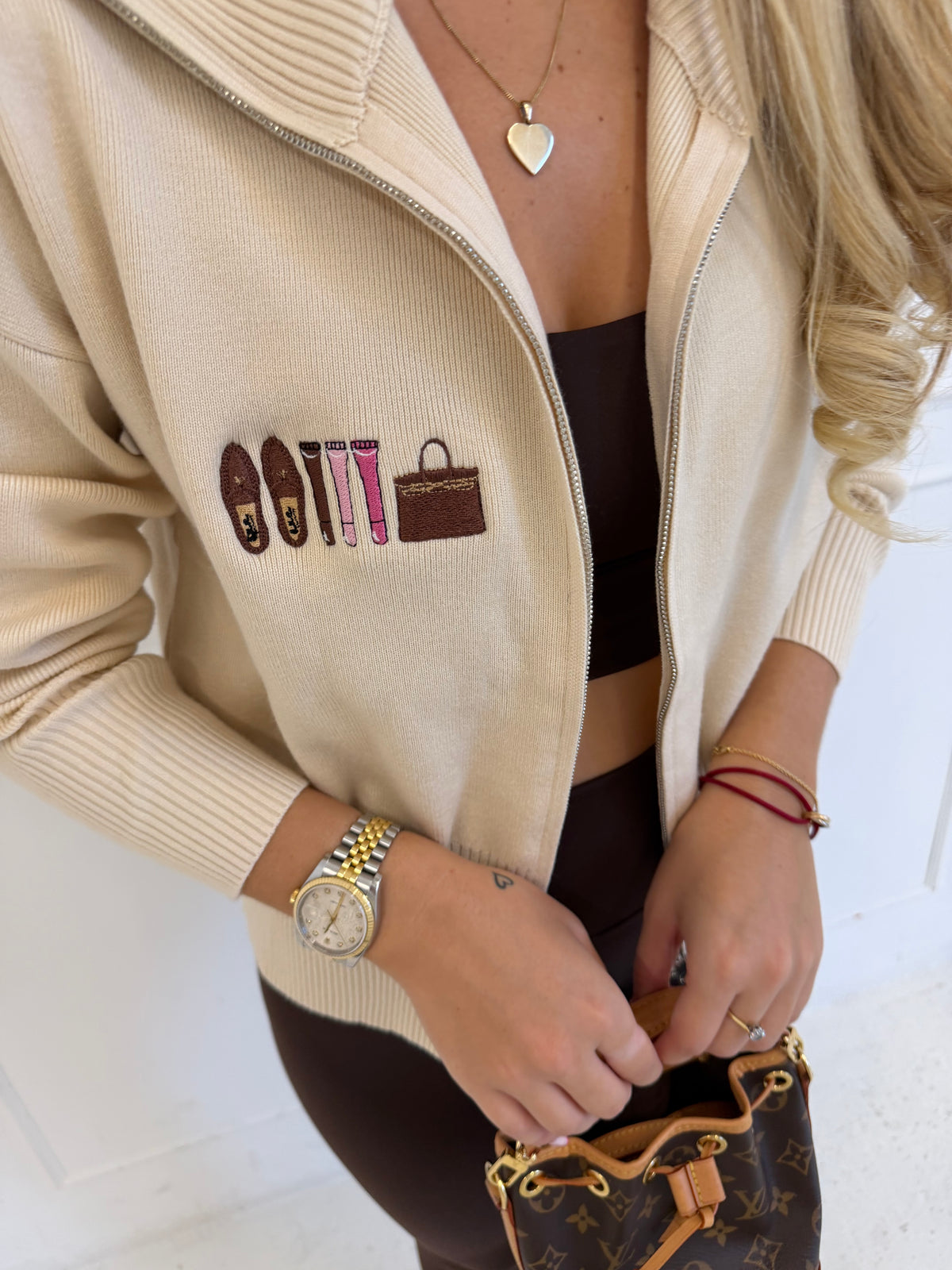 3 Icon cream cardigan 🤎✨🍦￼