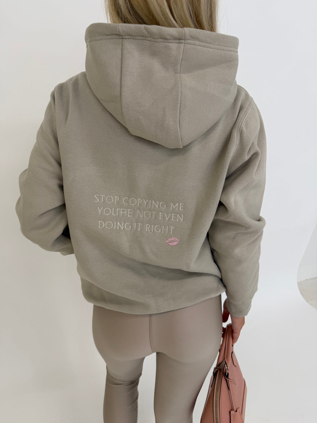 Stop copying me hoodie 💋