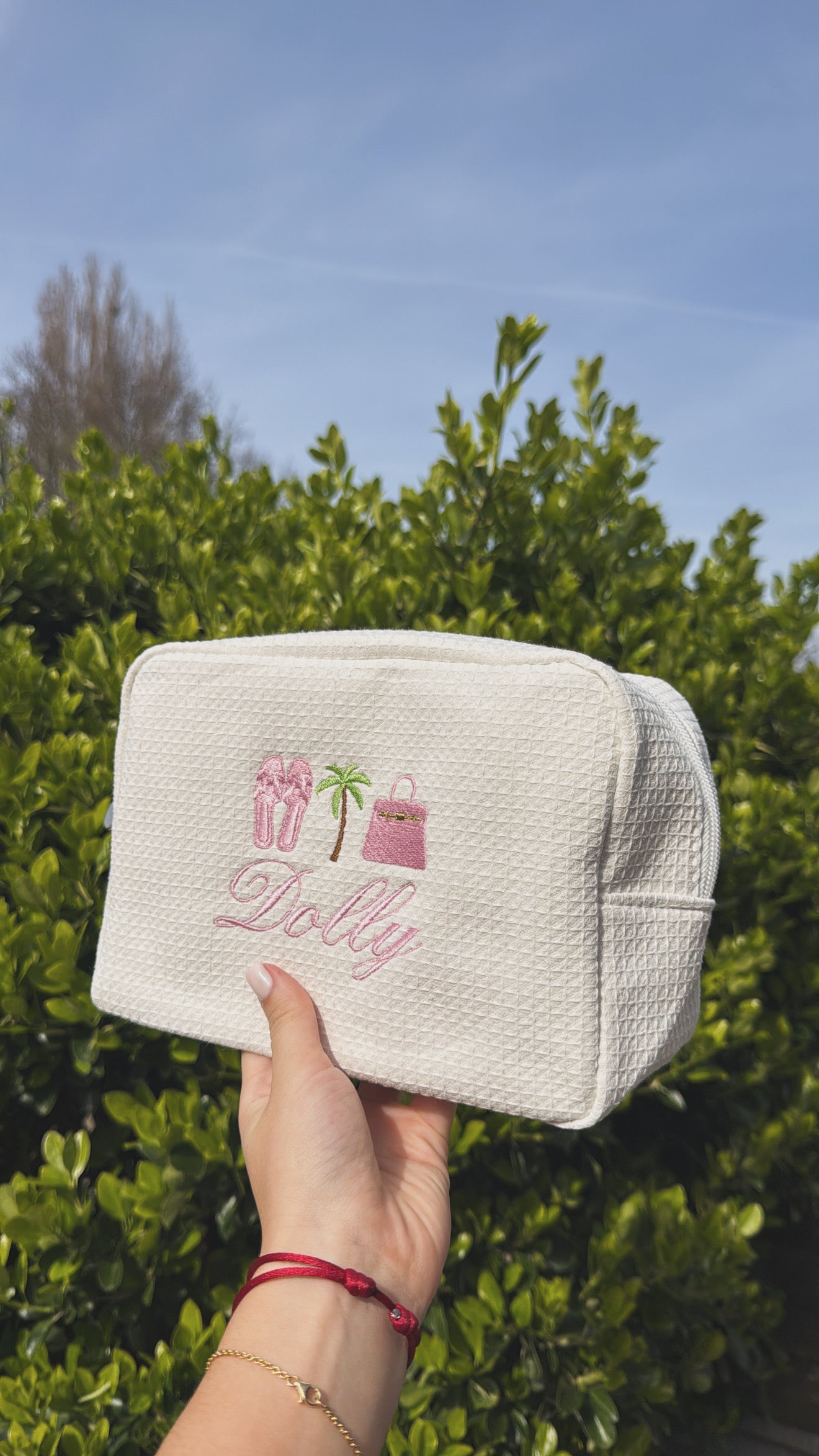 Pink palm tree pouch🌴💕