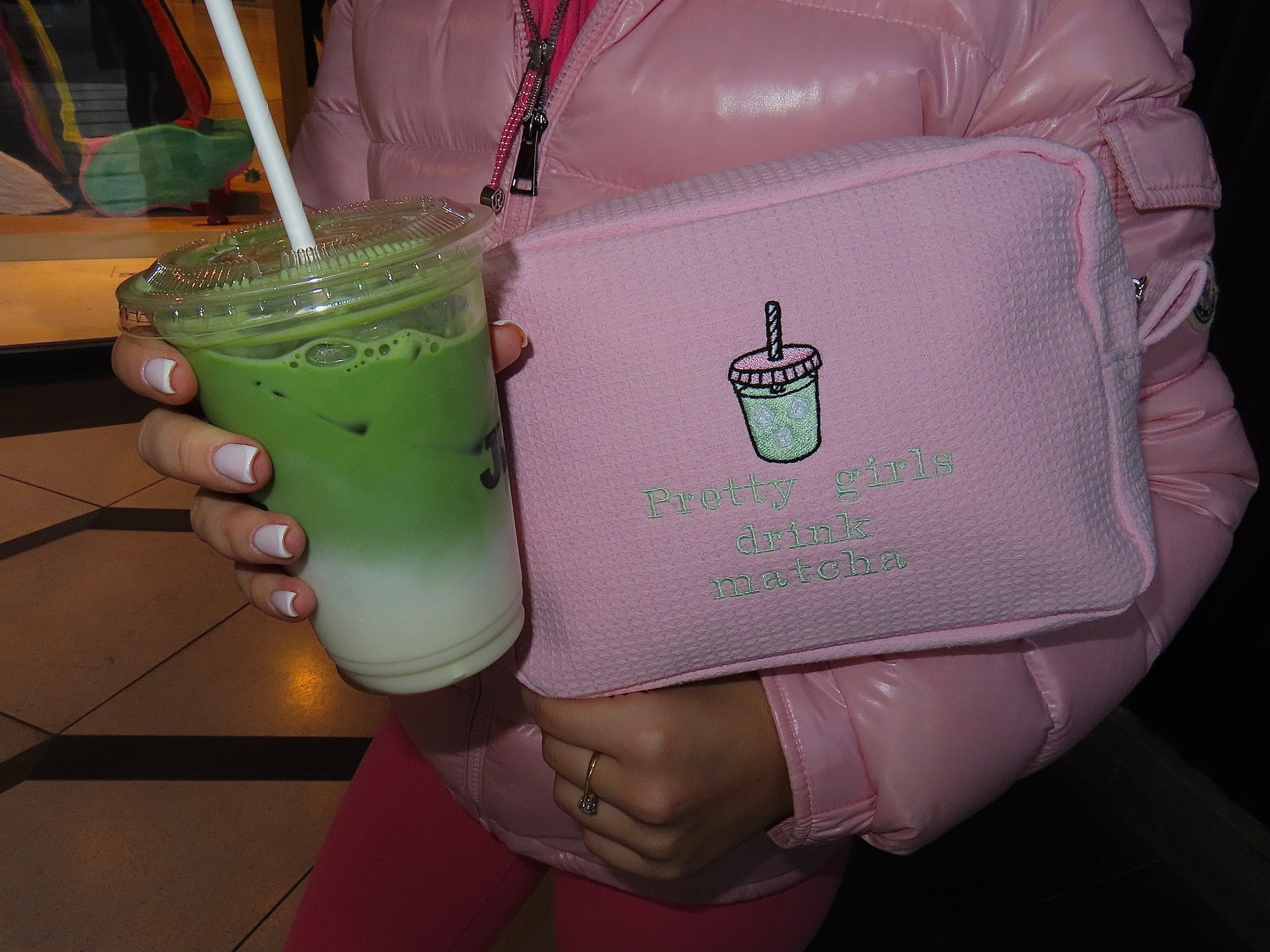 Matcha pouch🩷💚