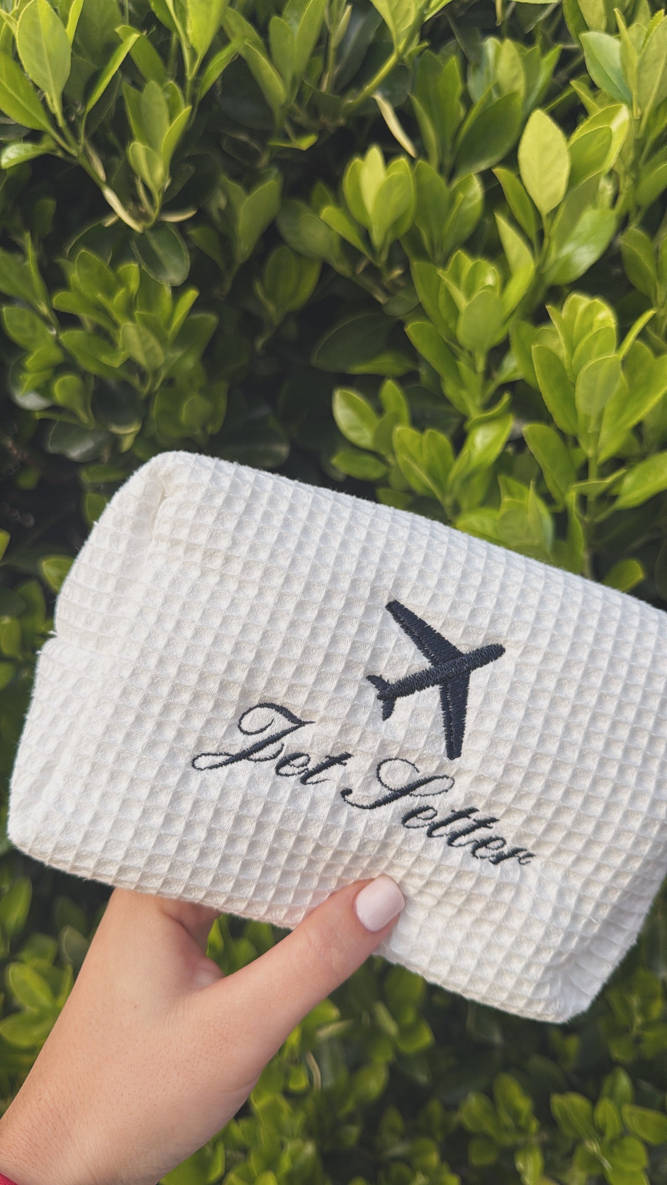 Mini jet setter pouch 🩵🛩️