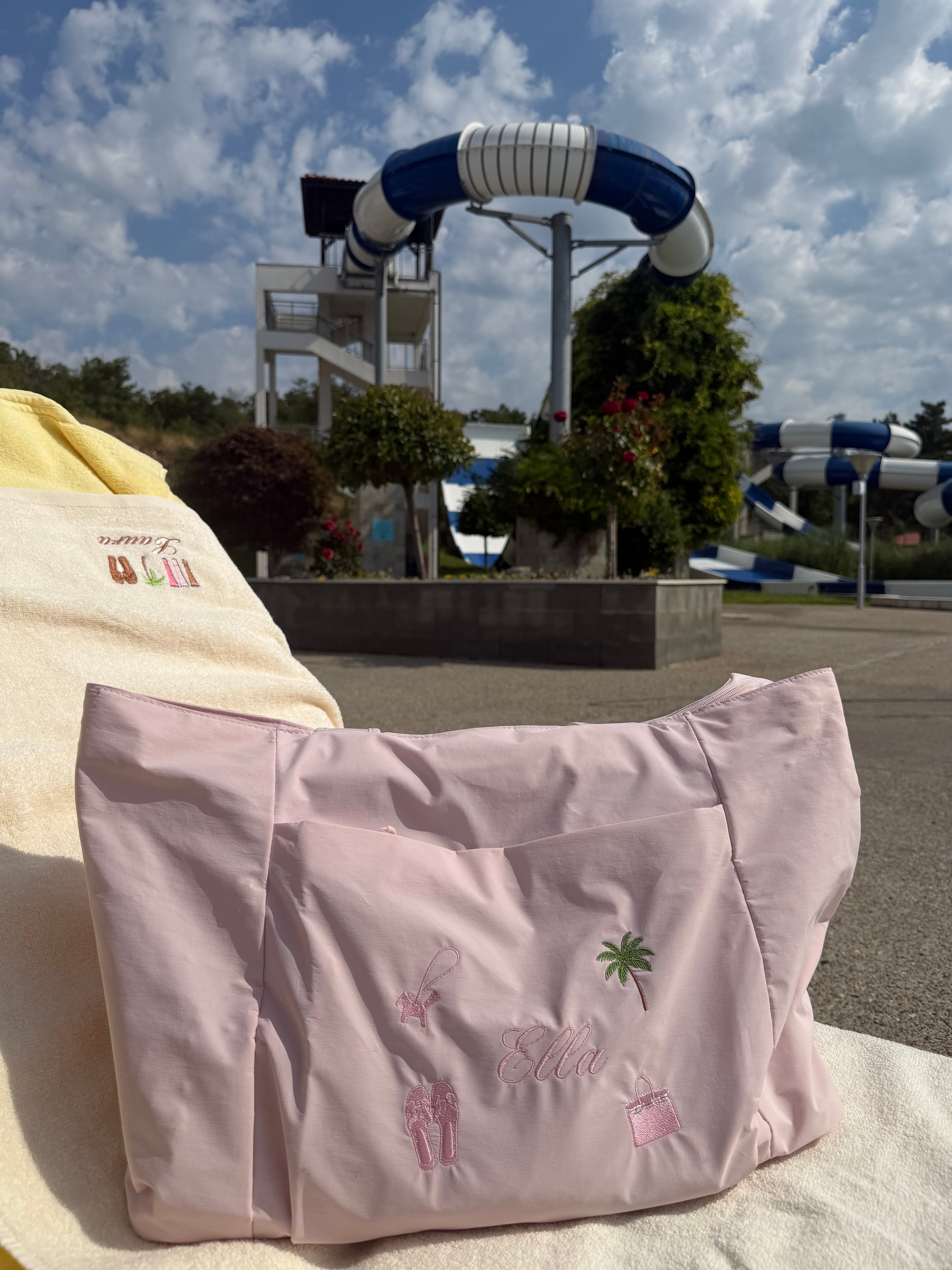 Pink palm bag 🫶🏽🌴💖